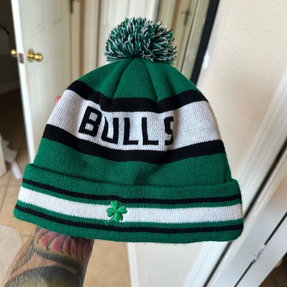 Vintage Chicago Bulls St Patrick’s Day Beanie
